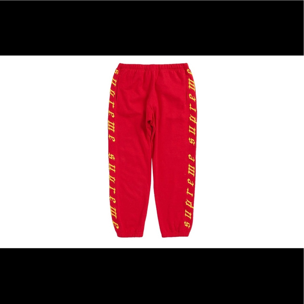 Supreme Raised Embroidery Sweatpants